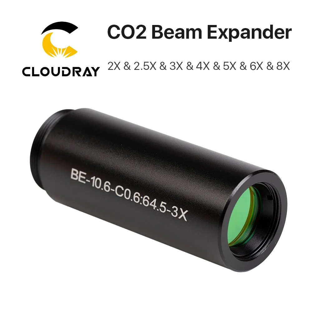 Cloudray CO2 Лазерная 10600nm лазер расширитель пучка 2X 2.5X 3X 4X лазера гальванометра