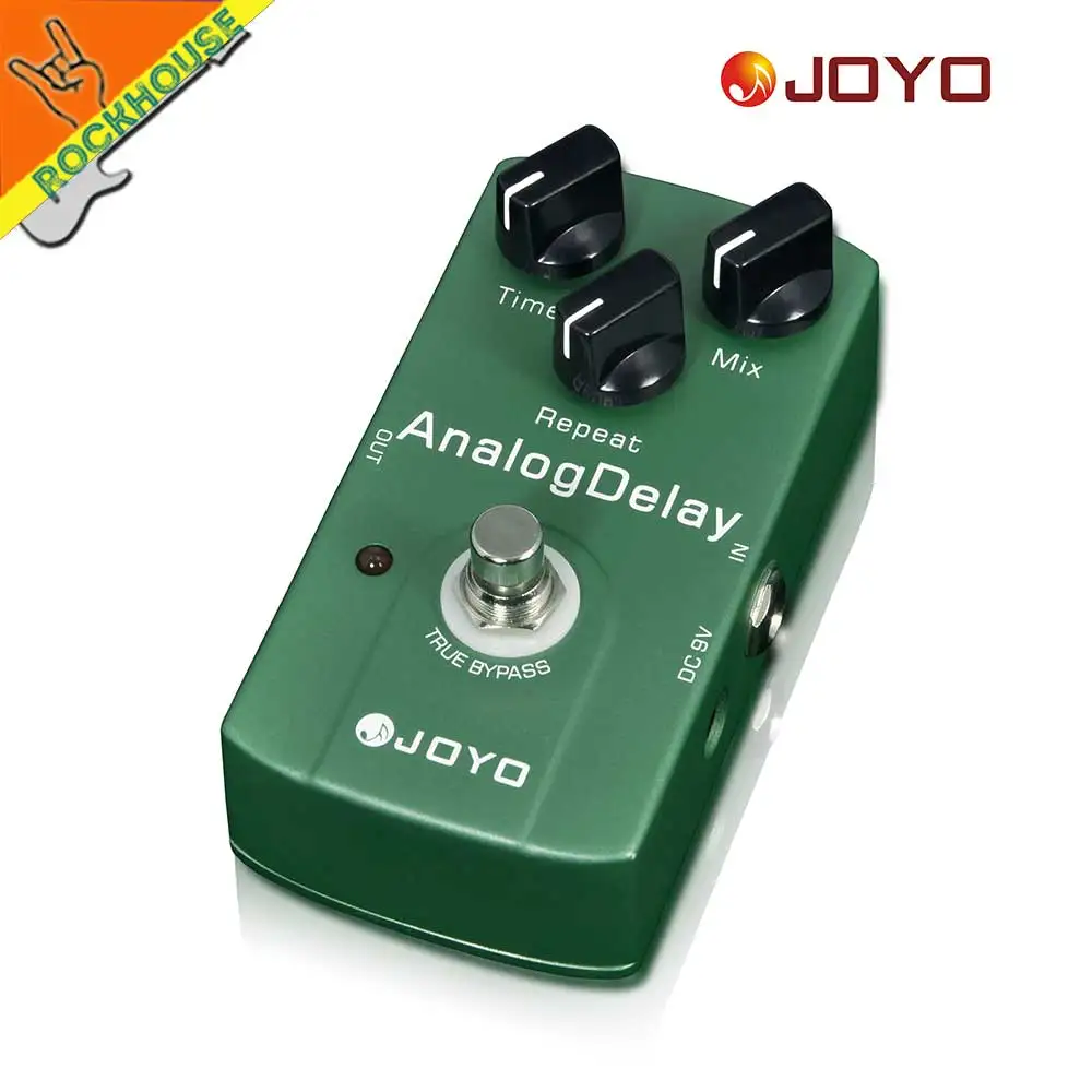 Педаль для гитары JOYO с аналоговой задержкой Echo время задержки регулируемый