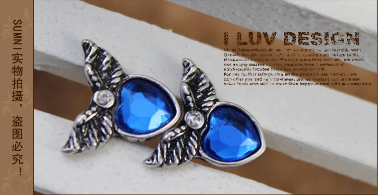 Модные ювелирные изделия Новый дизайн Оптовая Продажа крылья Ангела сердце