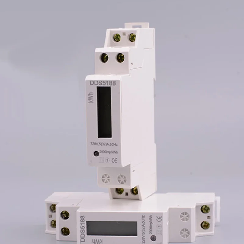 Best price Single Phase Two Wire Power kWh Energy Sub Meter DIN Rail Mount - Electronic | Инструменты
