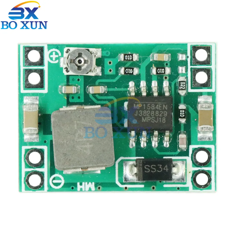 Мини 3A DC конвертер Регулируемый понижающий модуль питания Замена LM2596s|module power|module