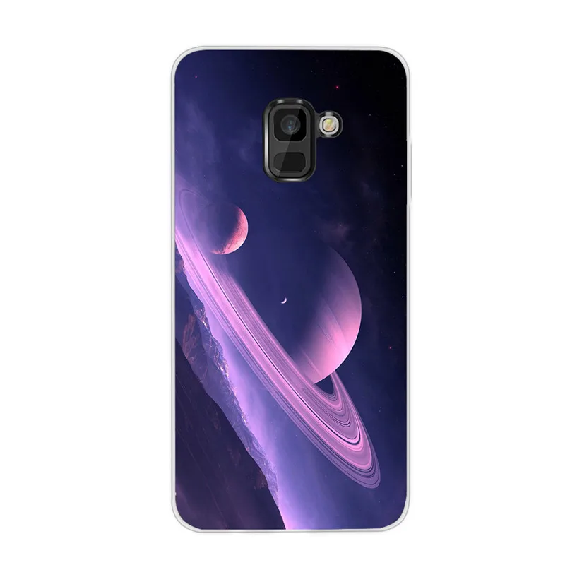 Style 12 Мягкий ТПУ чехол для samsung Galaxy A8 космический силиконовый чехол для Galaxy A6 J4 J6 Plus J8 A7 A9 чехол для телефона s Coque capa - Цвет: Style 12