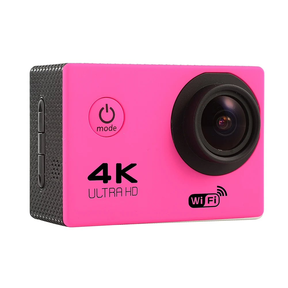 Pink Новая Водонепроницаемая подводная камера 4K SJ9000 Wifi HD 1080P Ультра Спортивная Экшн-камера DVR Cam видеокамера с водонепроницаемым корпусом - Цвет: Pink