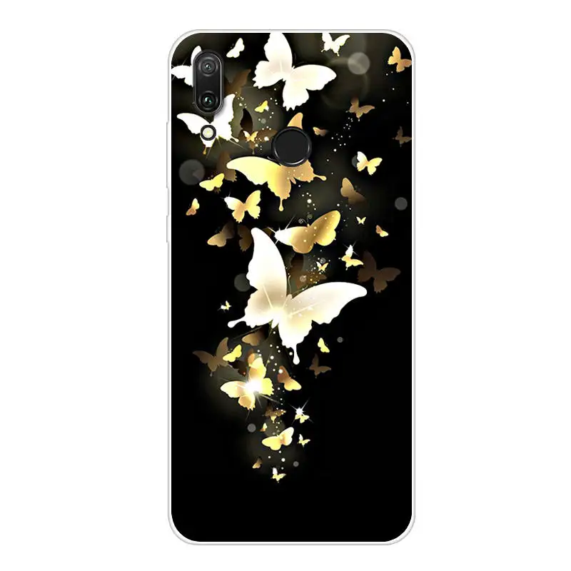 Силиконовый чехол для Huawei P Smart Z мягкий мультяшный из ТПУ телефона PSmart PSmartZ