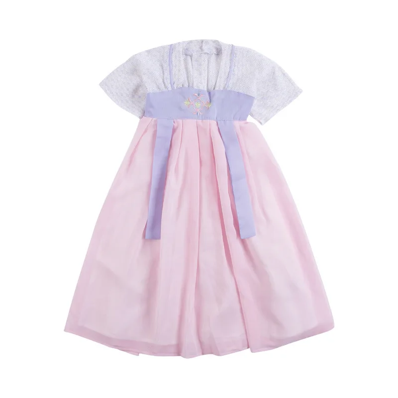 

Hanfu Tang Dynasty Traditional Dress Ancient Chinese Costume Girlbaby Princess Toddler Fairy Dress Child Chinese Costumes SL1005