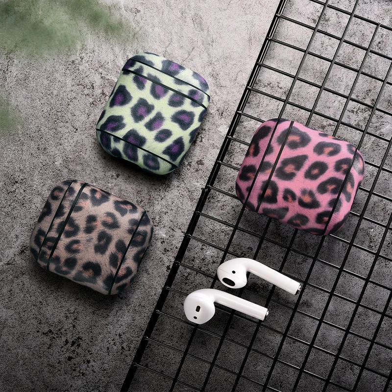 Чехол icarer для AirPods чехол из натуральной кожи Apple Airpods роскошная сумка хранения iPhone