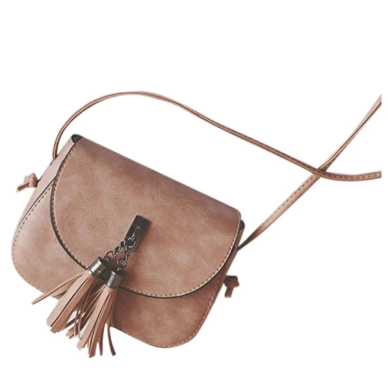 FGGS модные женские сумки через плечо с небольшой кисточкой для девочек Женская