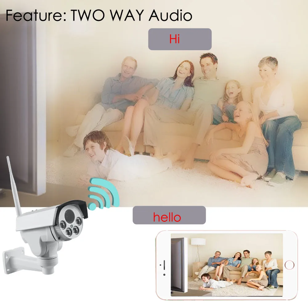 3g 4G PTZ IP камера 5X Zoom CCTV видео Водонепроницаемый Открытый 1080P IR 50 м Ночное Видение безопасности Пуля Cam P2P