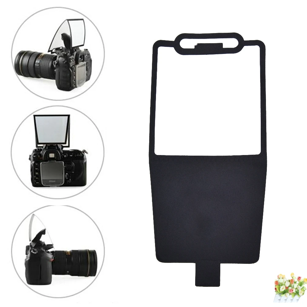 

1Pc Worldwide Camera Flash for Canon Nikon Yongnuo Speedlite Diffuser Softbox Black Clear Reflector High Quality