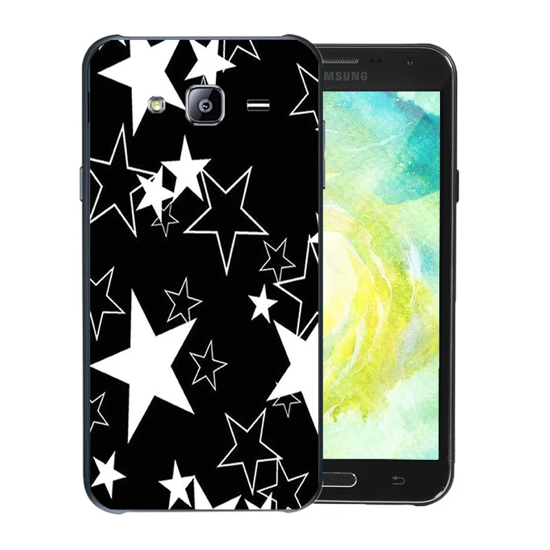 For Samsung Galaxy J7 2015 J700H J700F J700 SM-J700F Coque Soft Silicone Slim Colorful Pattern Phone Case Matte Protection Shell |