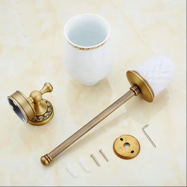 Европейские роскошные аксессуары для ванной комнаты античный бронзовый