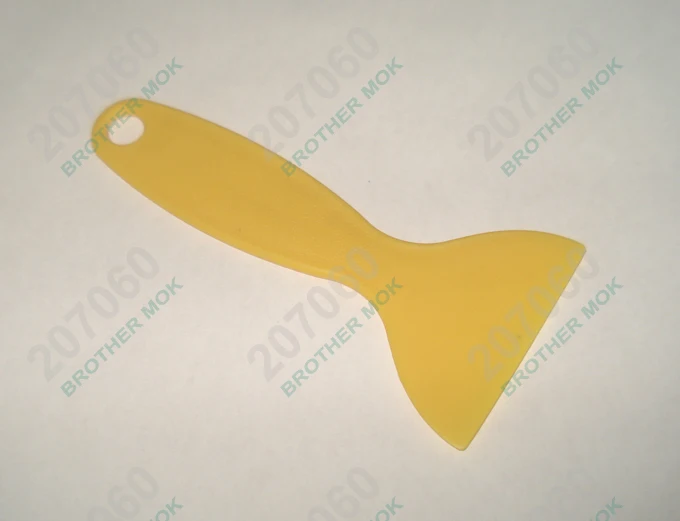 6 см Желтая пластиковая защитная пленка для экрана скребок инструменты обоев