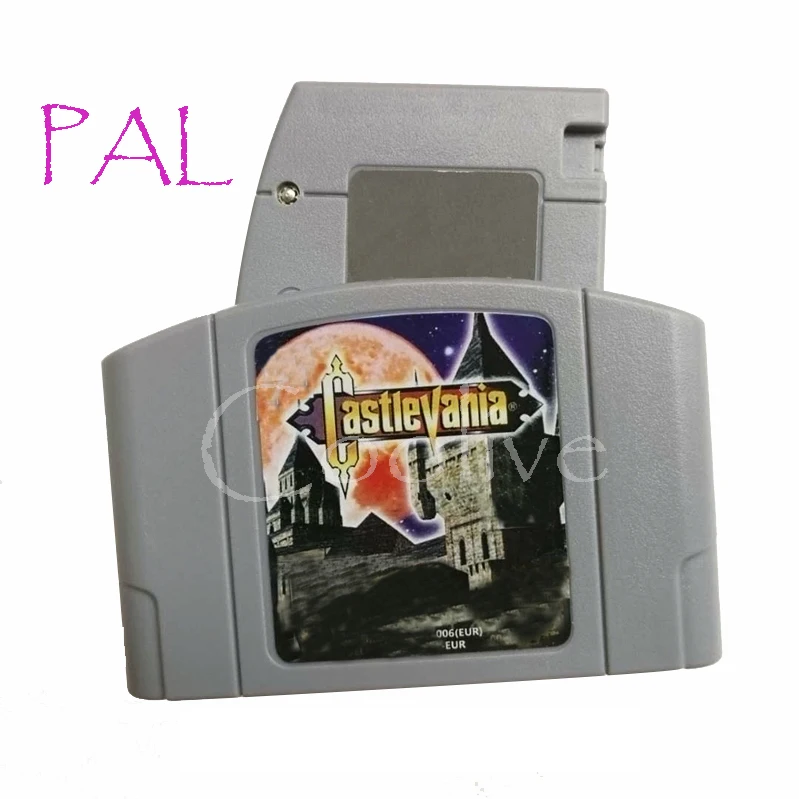 Высокое качество картридж для 64 бит слот для карт памяти Castlevania для EUR PAL видео игровая приставка