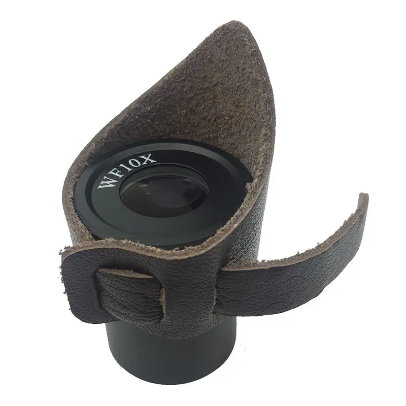 2 шт. натуральной кожи коровы чашки глаз охранников Диаметр 38 56 мм для микроскопа