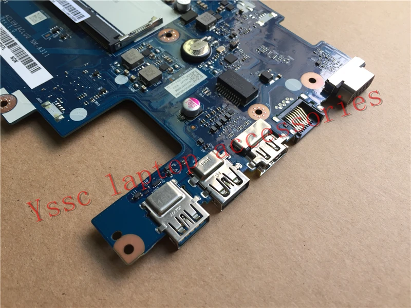 Абсолютно! ACLU9/ACLU0 NM-A311 материнская плата для Lenovo G40-30 материнская плата(для intel N3540 Процессор) Гарантия: 90 дней