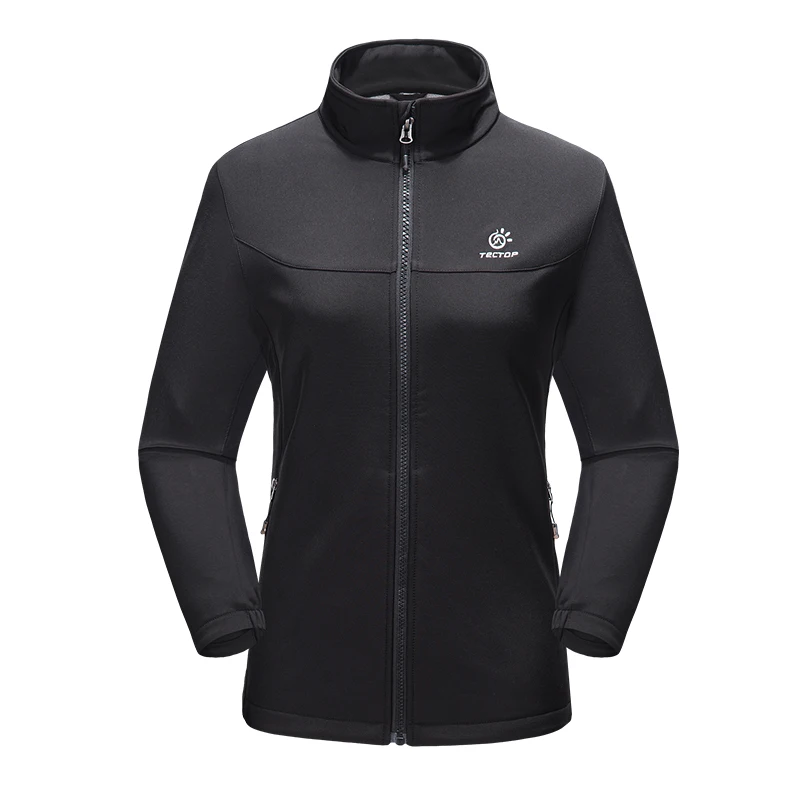 Tectop для мужчин и женщин Кемпинг мягкая оболочка куртки водонепроницаемая