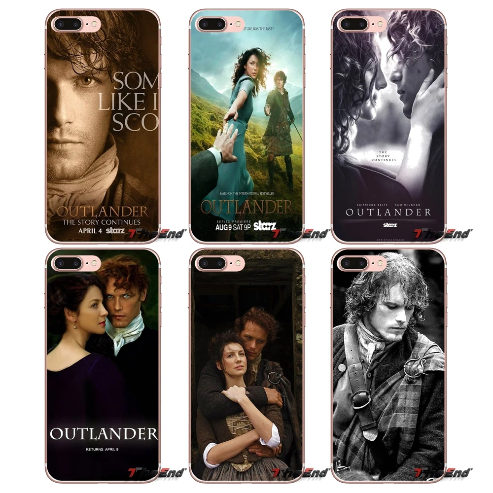 OUTLANDER TV Jamie Frasered Мягкие Чехлы для Huawei G7 G8 P7 P8 P9 Lite Honor 4C 5X 5C 6X Mate 7 8 9 Y3 Y5 Y6 II 2 Pro