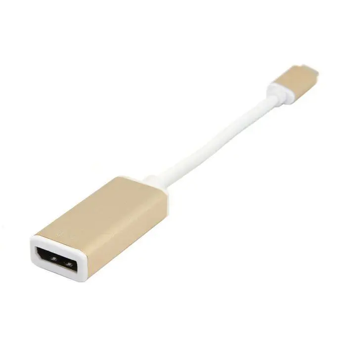 

Xiwai USB-C USB3.1 Male to DisplayPort DP 1080P Monitor Adapter Cable for Gold