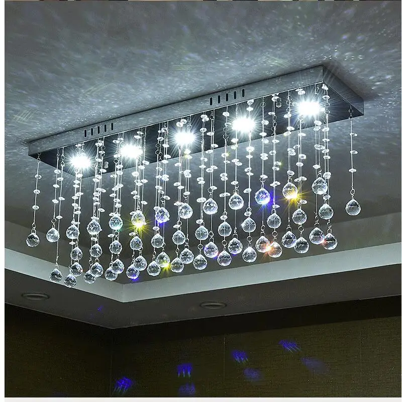 Modern crystal Ceiling Lights Lamparas De Techo lustre Luminaria Abajur Lamp Home Lighting light Avize Luminaire | Освещение