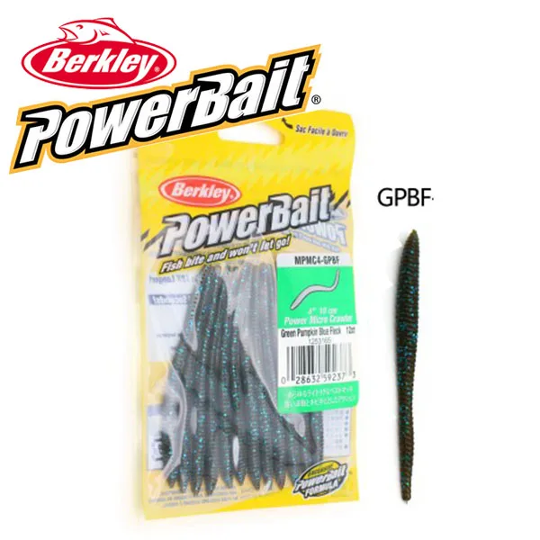 Berkley Powerbait Micro Crawler MPMC4 японская червячная 10 см мягкая искусственная приманка