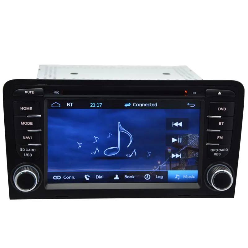 Емкостный сенсорный экран Авторадио автомобильный DVD стерео GPS для Audi A3 2003-2012