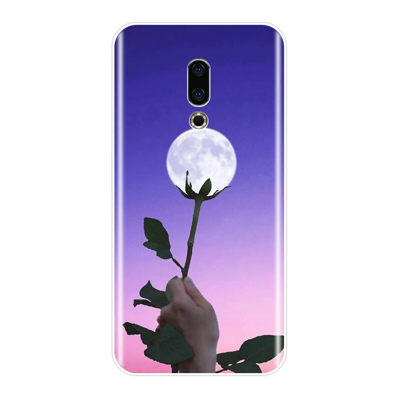 Силиконовый чехол для телефона из ТПУ Meizu 16th 16x15 Lite 16 Plus мягкая задняя крышка с