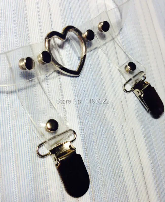 Заклепки ручной работы в стиле Харадзюку прозрачные виниловые однорядные