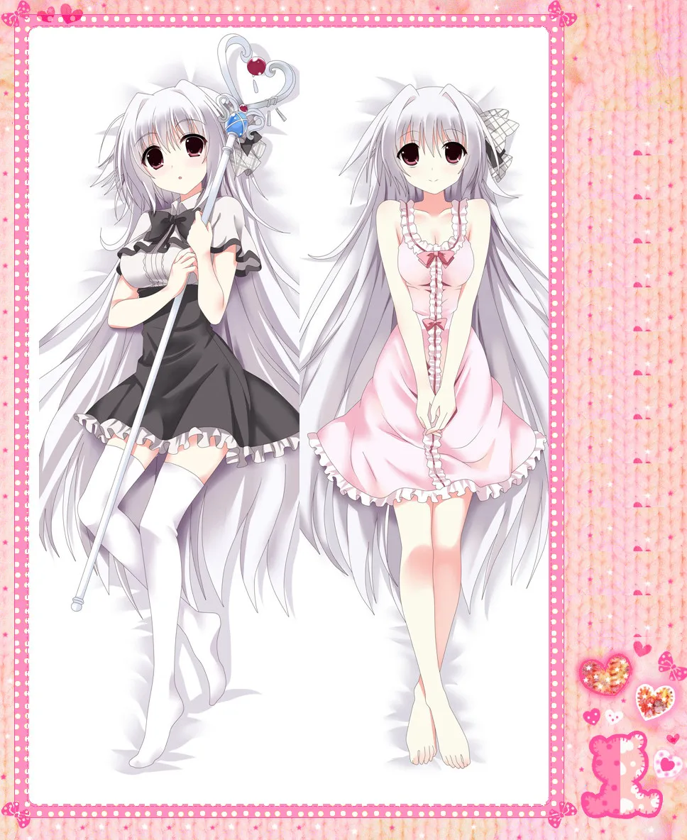 

Anime Cartoon Juuou Mujin no Fafnir Double Bolster Hugging Pillow Case Pillow Cover Pillowcase Peach Skin 2 Way No.54051