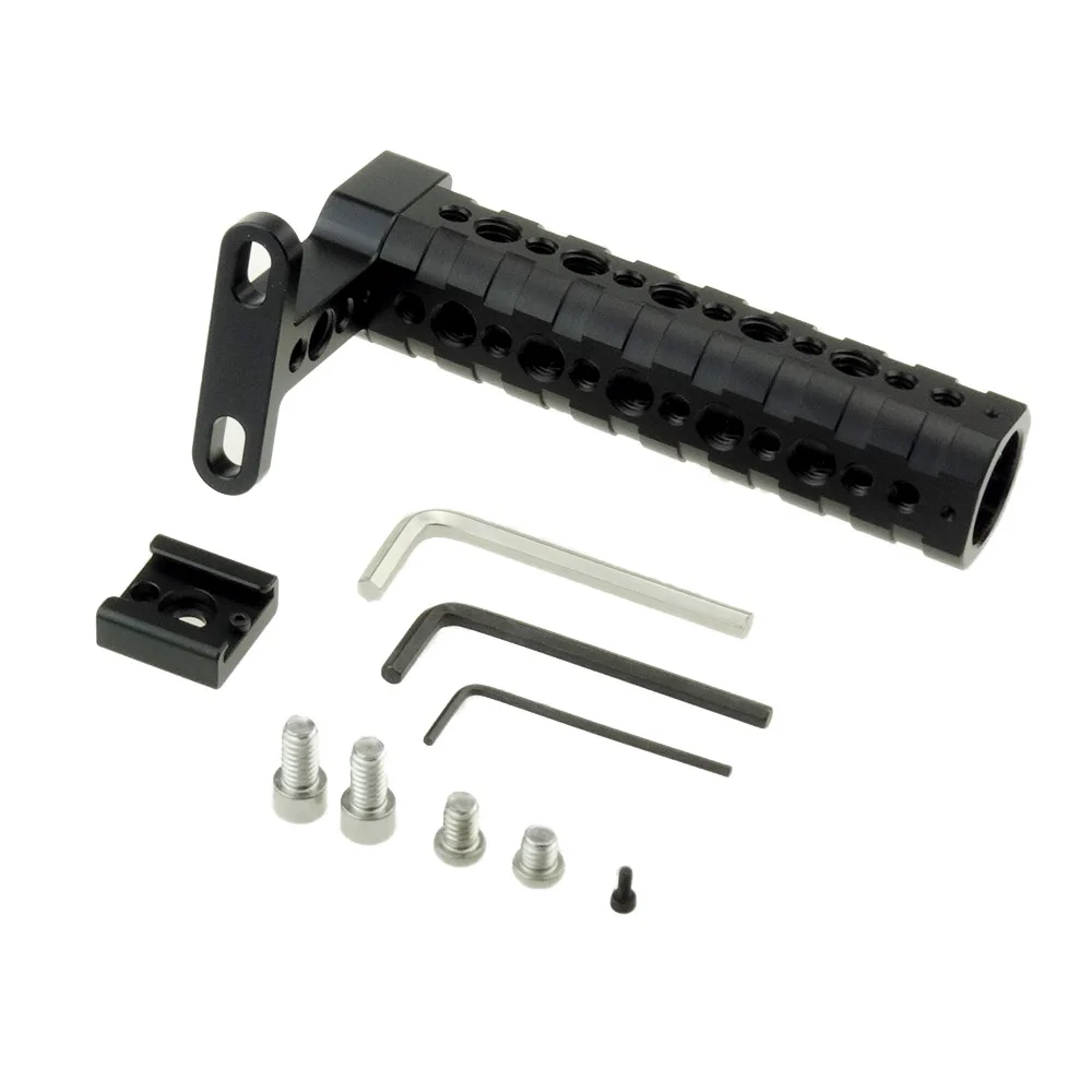 Нескользящая ручка Top Cheese с основанием для холодного башмака и холодным башмаком