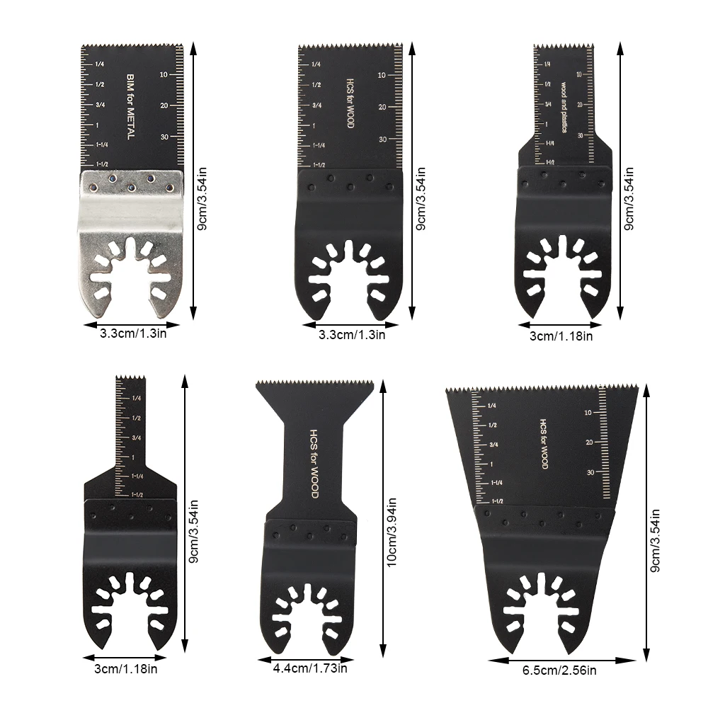 

20 pcs 9cm kit oscillating tool saw blades for renovator power tools Saw Blades Wood Mix Oscillating Multitool