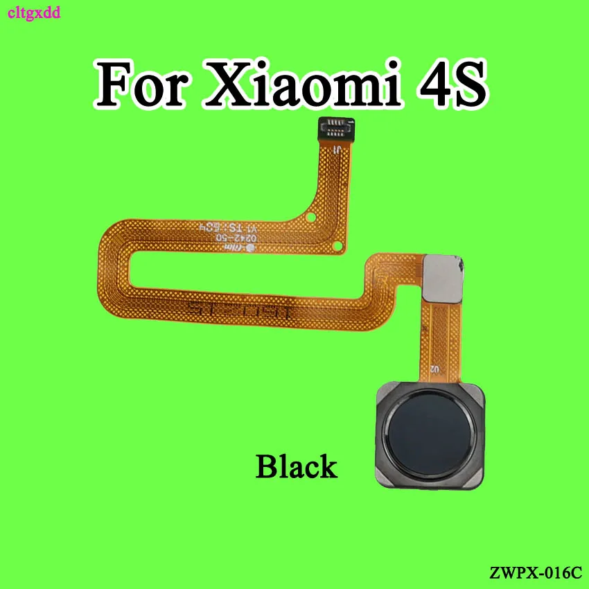 Cltgxdd для Xiaomi Mi 4S Mi4S сканер отпечатков пальцев считыватель сенсора разъем гибкий