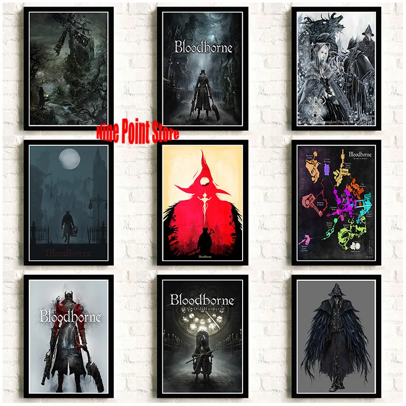 Плакат с покрытием кровообращения картина Game Hunter для гостиной настенное