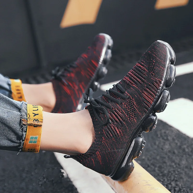 Мужская повседневная обувь из дышащего материала без шнуровки Tenis Masculino Adulto Chaussure