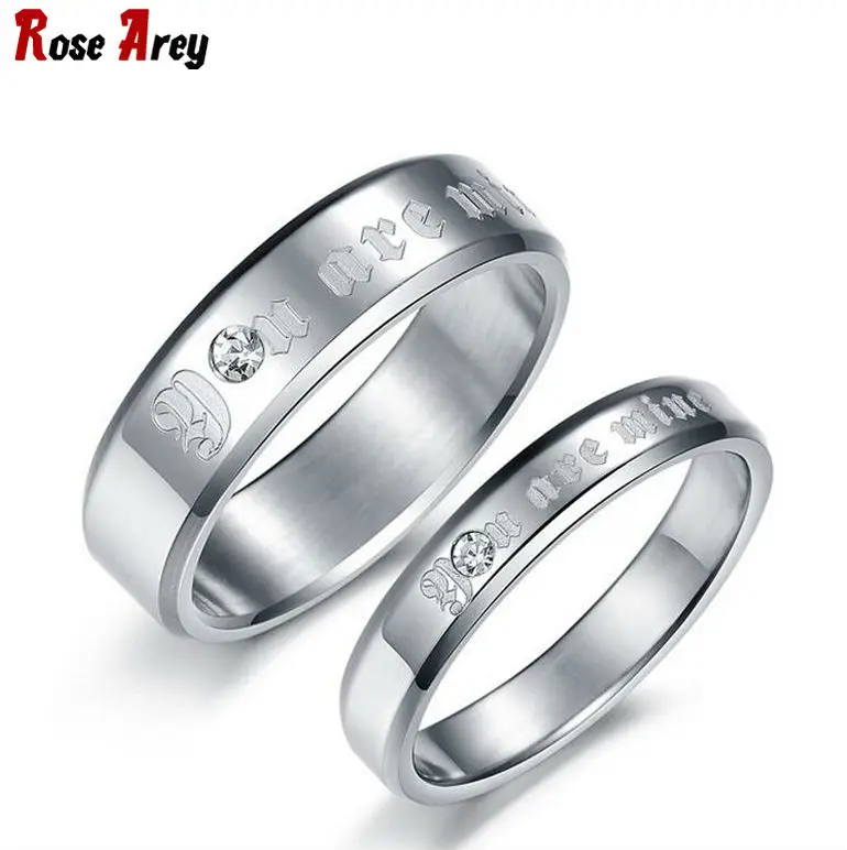 Роза арей оптовая продажа 2017 новое поступление из нержавеющей стали пара палец