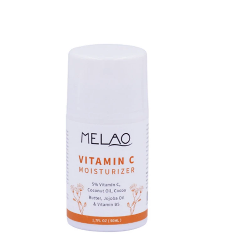 Мелао отбеливающий крем для лица 5% Витамин С увлажняющий масло жожоба и витамин
