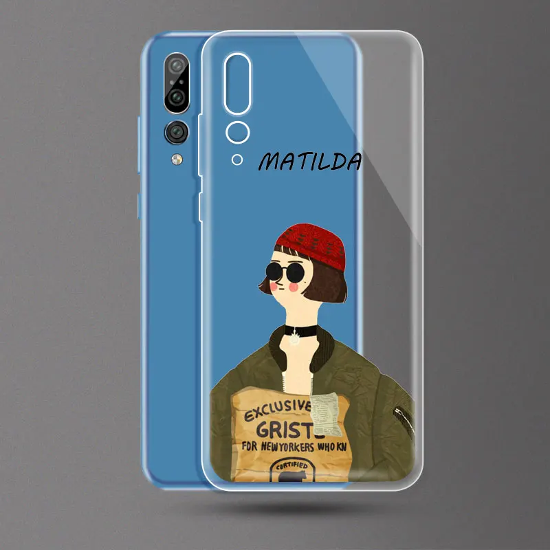 DREAMFOX N108 Leon Matilda Soft TPU Silicone Cover For Huawei Mate 20 8 9 10 Lite Pro Nova 3 3e 3i 4 4e Case |
