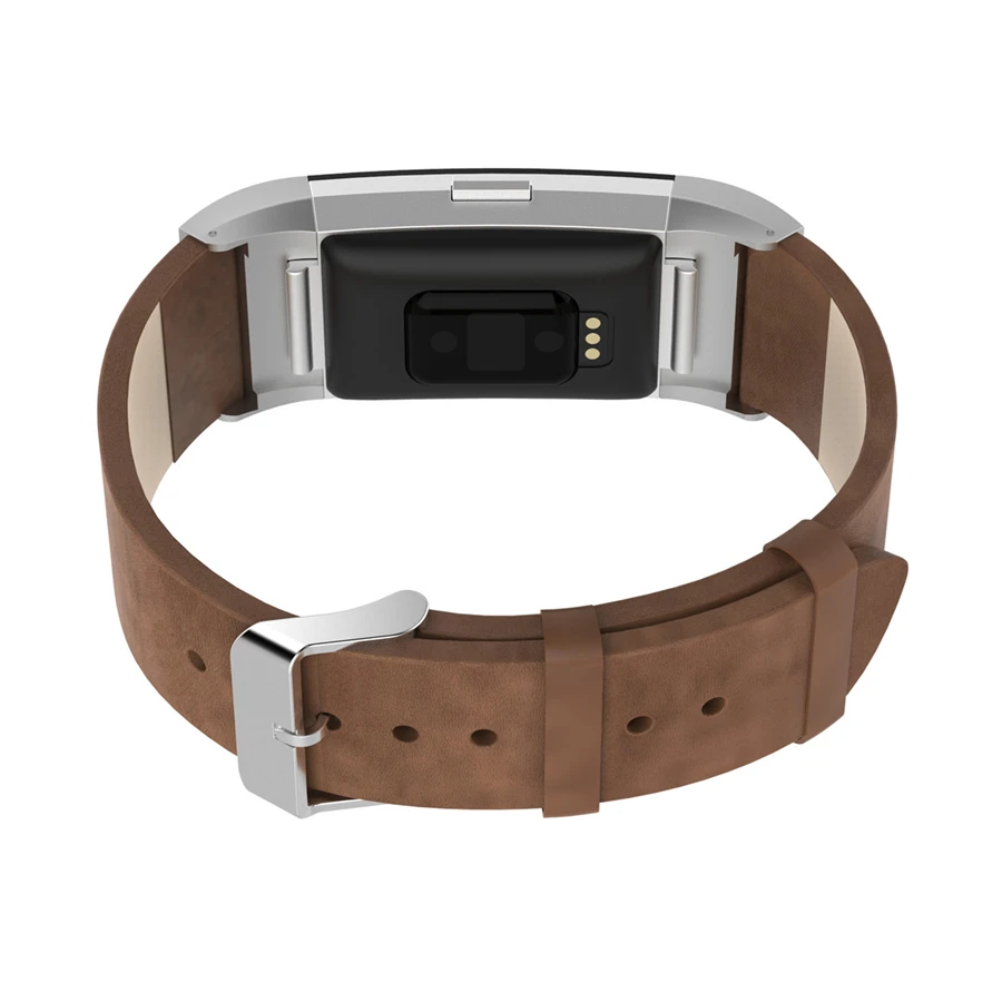 Кожаный ремешок LAOKE для Fitbit charge 2 сменный часов Charge запястья с металлическим