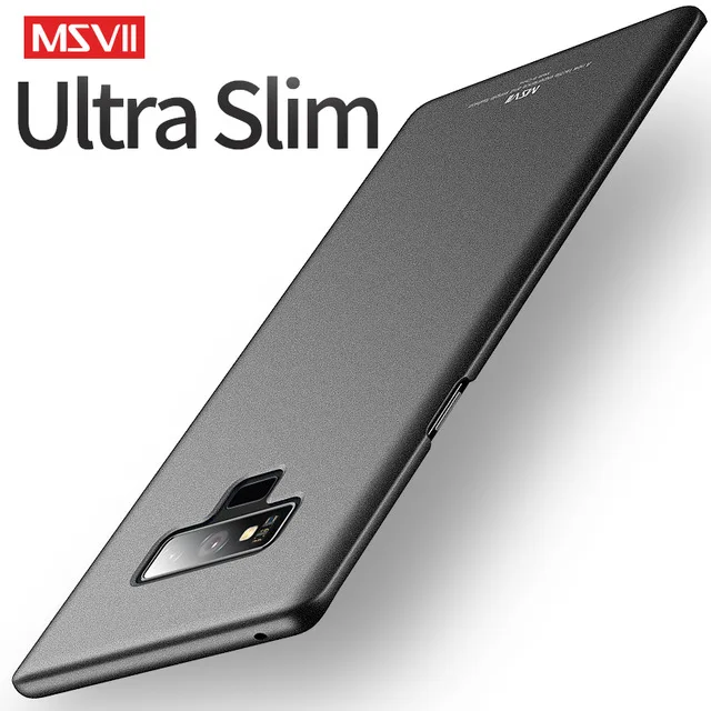Роскошный Твердый чехол MSVII для Samsung galaxy Note 9 100% оригинал пластиковый с рисунком