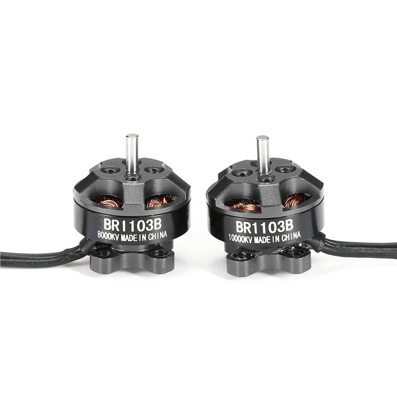 Новое поступление Racerstar Racing Edition 1103 BR1103B 8000KV 10000KV 1 3S бесщеточный мотор Черный для RC