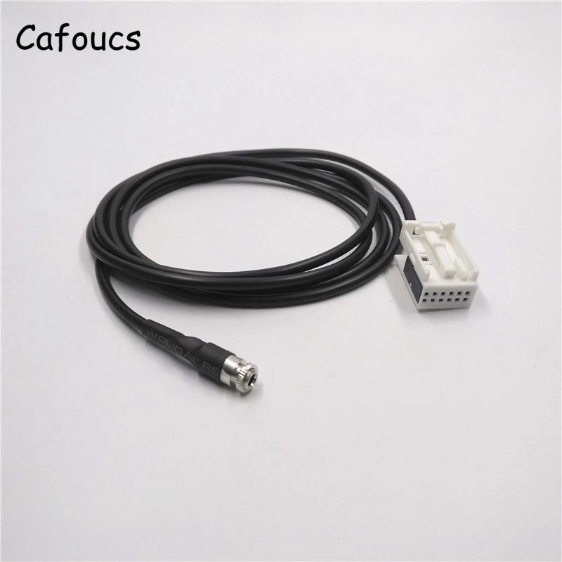Автомобильный Aux адаптер Cafoucs 3 5 мм аудиокабель для Peugeot 307 308 407 408 507 Citroen Triumph Sega C2 C5