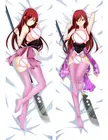 Сказочный хвост сексуальная Erza Scarlet Dakimakura Аниме девушка обнимая наволочка 150 см