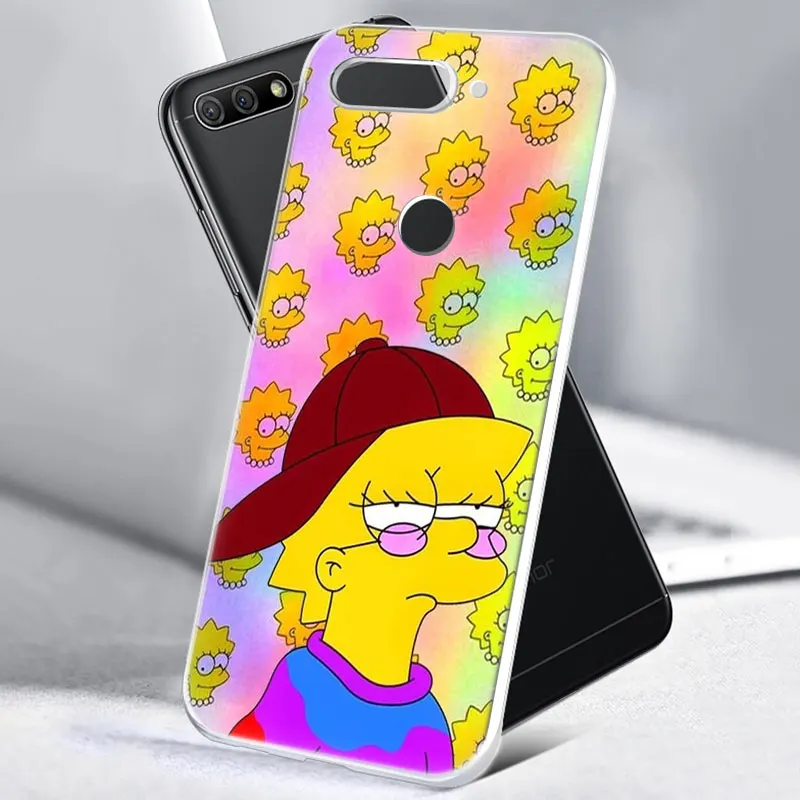 Модный мягкий силиконовый чехол Homer Simpson для Huawei Honor 20 20i 10 9 8 Lite 8X 8C 8A 8S 7S 7A Pro View 20