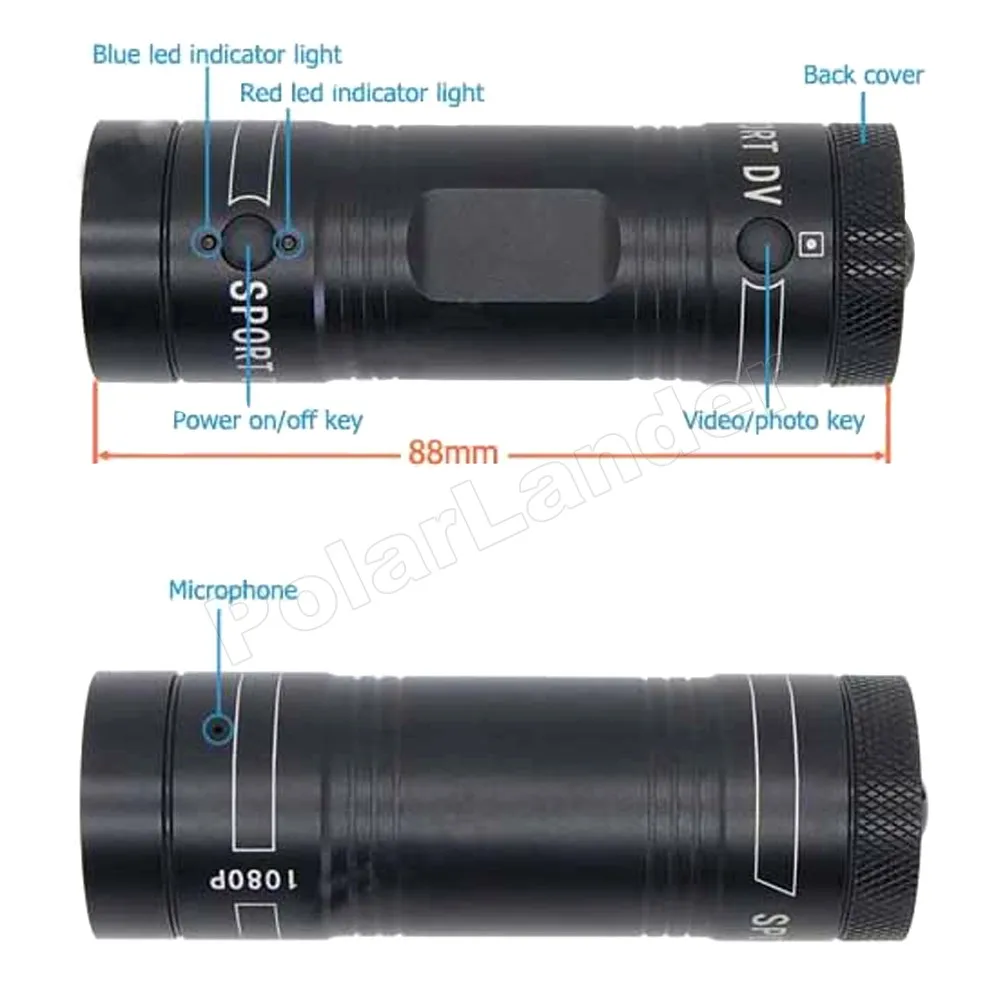 Бесплатная доставка камера F9 мини Автомобильный видеорегистратор TFT LCD G-датчик