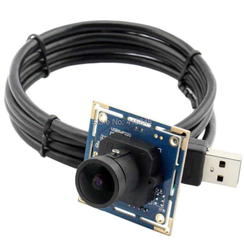 Цифровая usb камера рыбий глаз 8 Мп 3264X2448 HD IMX179 датчик USB2.0 веб модуль|Веб-камеры| |