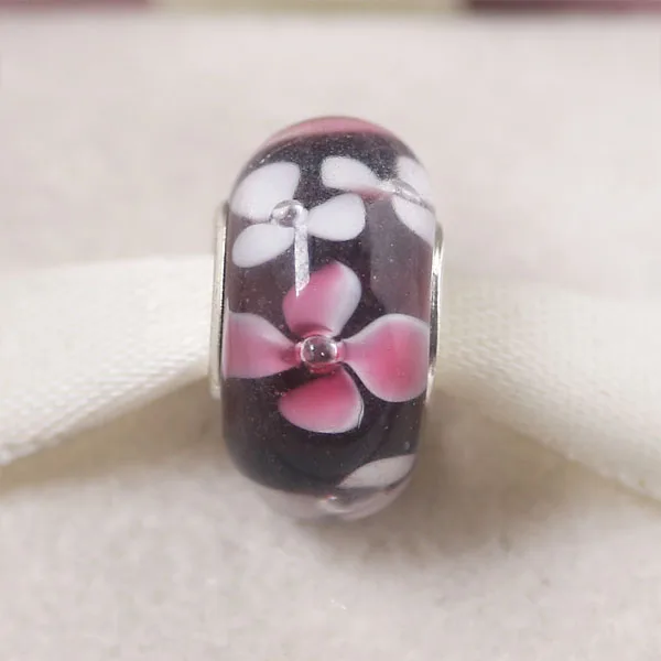 Прямая поставка, европейские разноцветные стеклянные бусины Lampwork из муранского стекла Aolly, очаровательные бусины, подходят для Пандоры, для девочек, DIY Браслеты и браслеты, ювелирные изделия