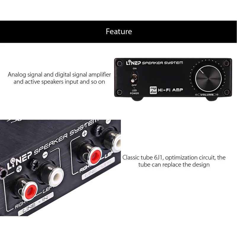 Горячая Распродажа вакуумный трубный клапан интегрированный усилитель мини