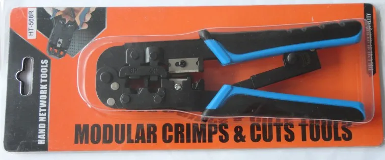 Инструмент для обжима и резки кабеля RJ45|modular crimping tool|crimping toolcutting tool |