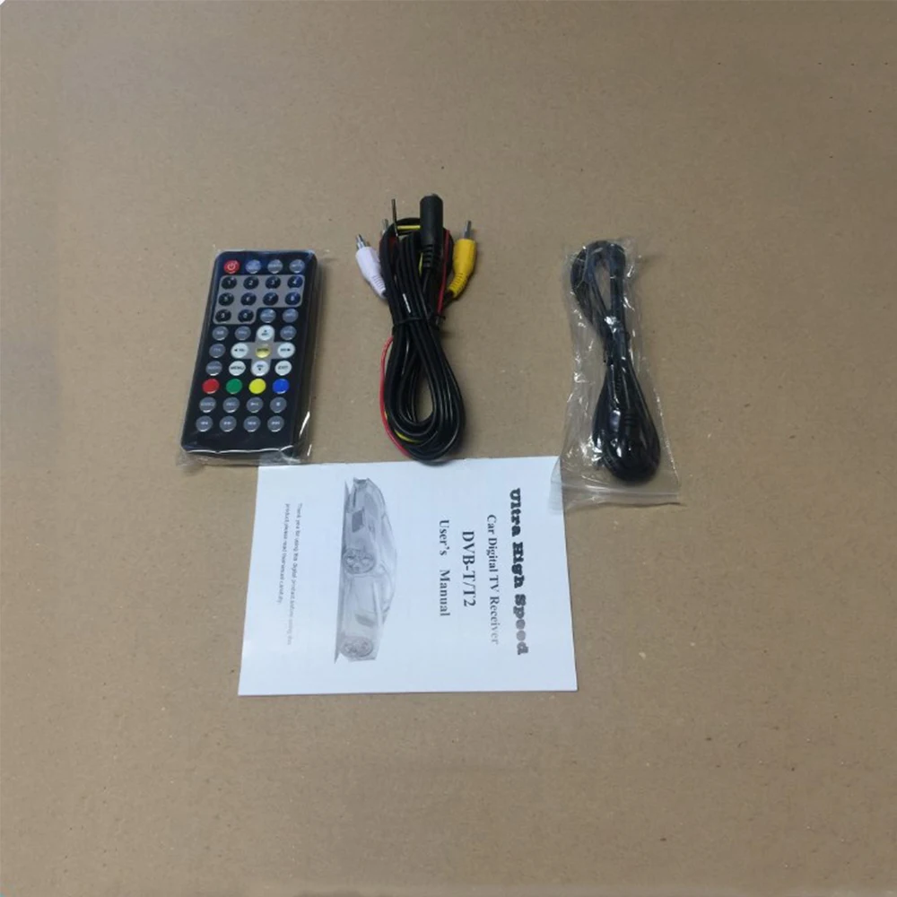 Высокая скорость 110 км/ч DVB-T2 DVB-T автомобильный ТВ-приемник двойная антенна DVB T2 T