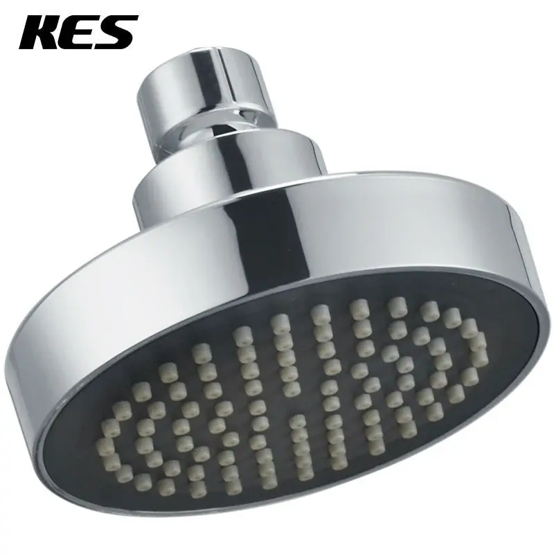 Сменная 4 дюймовая душевая лейка KES J335 с фиксированным креплением полированный