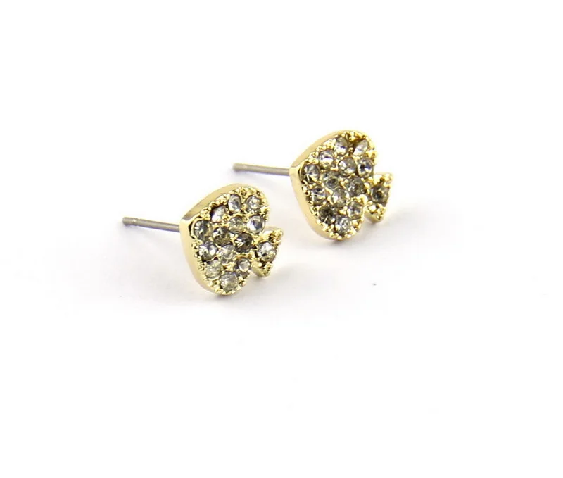 Женские серьги гвоздики с кристаллами|elegant stud earrings|stud earringsstud earrings for women |